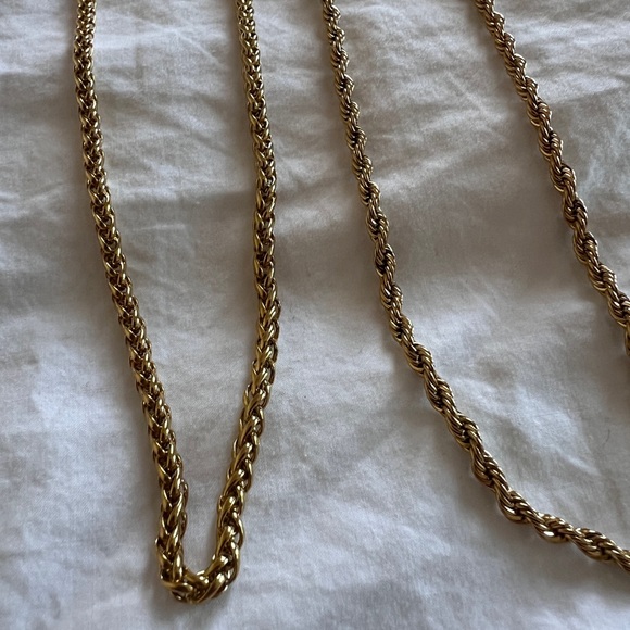 Four piece gold plated and silver necklace and bracelet set - Picture 7 of 10